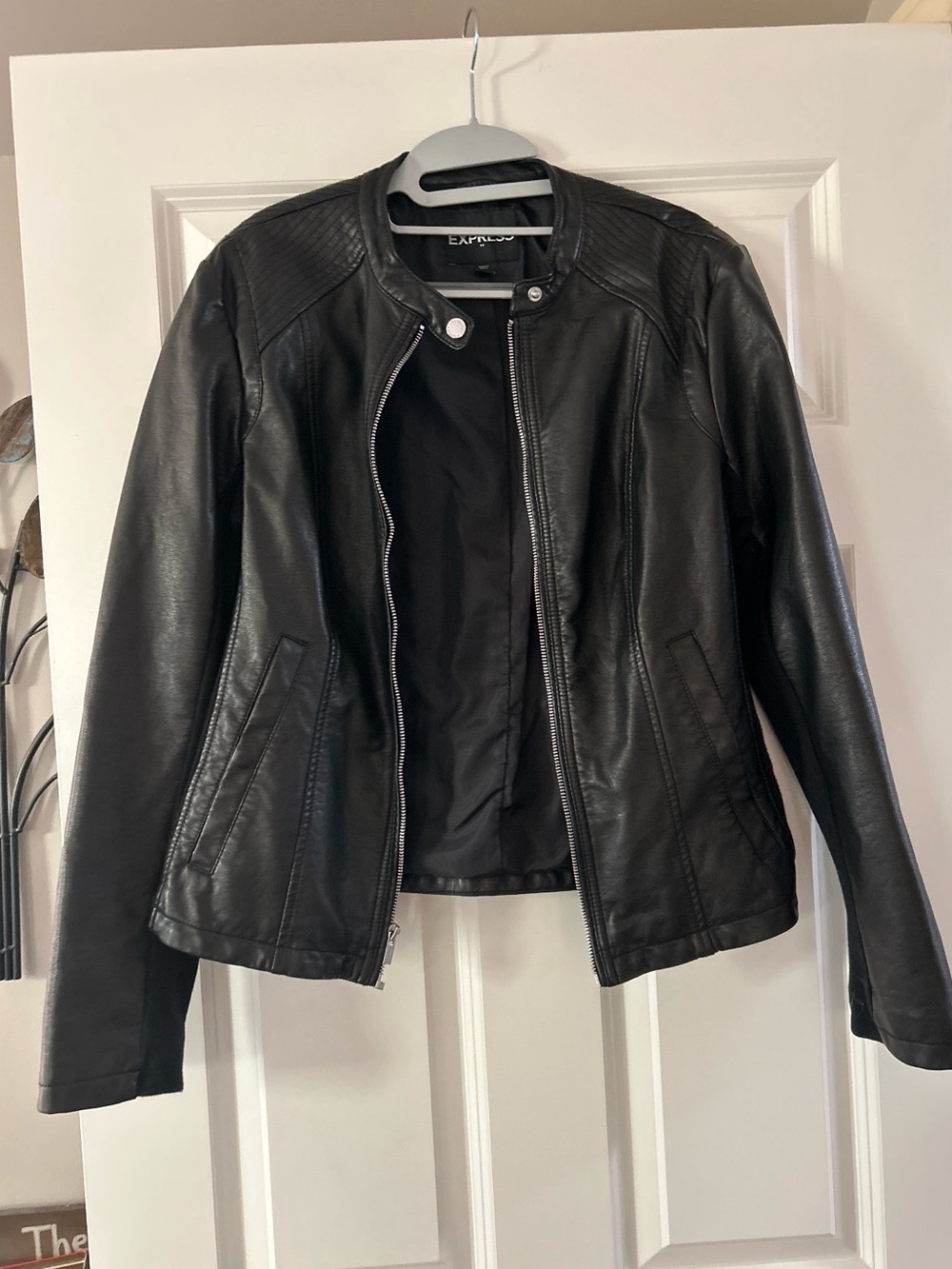 Women’s Express Faux Leather Jacket